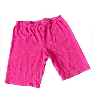 George Pink Biker Shorts Size Medium 7/8 Youth Girls